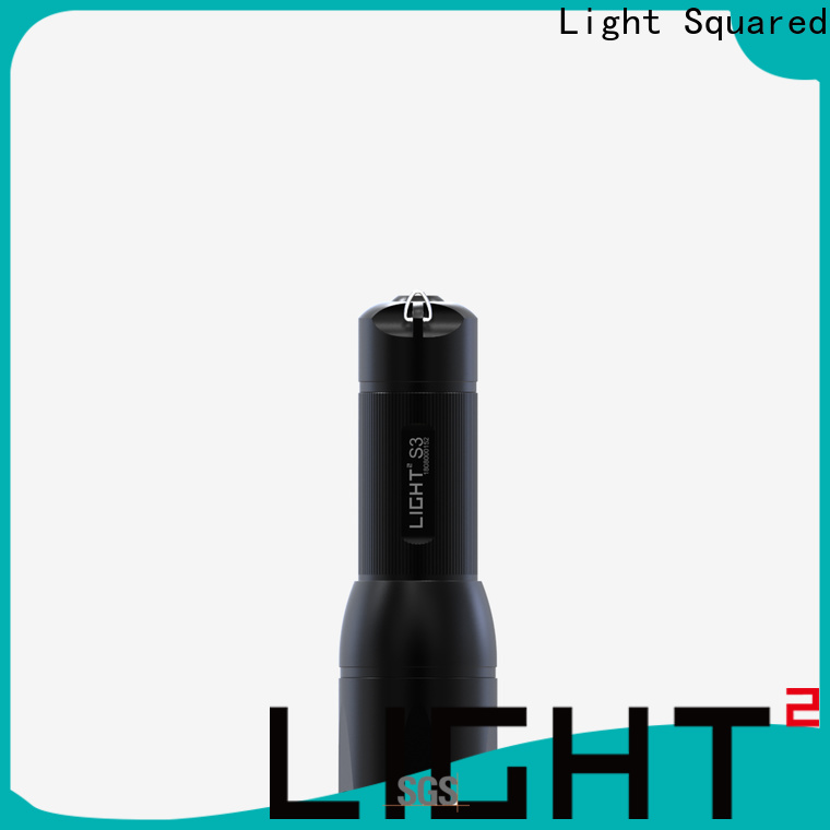 Light Squared High-quality led rechargeable flashlight manufacturer for daily use