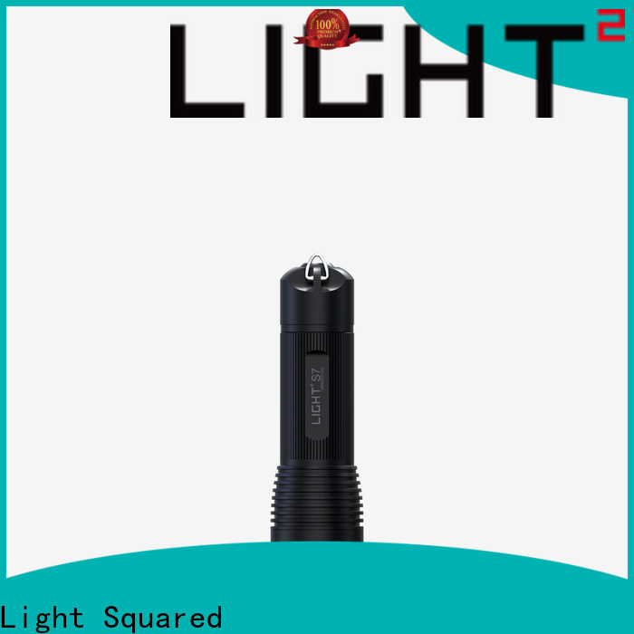 Light Squared OEM led rechargeable flashlight supplier for outdoor use