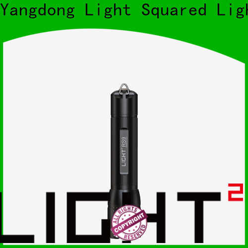 Light Squared led rechargeable flashlight supplier for outdoor use
