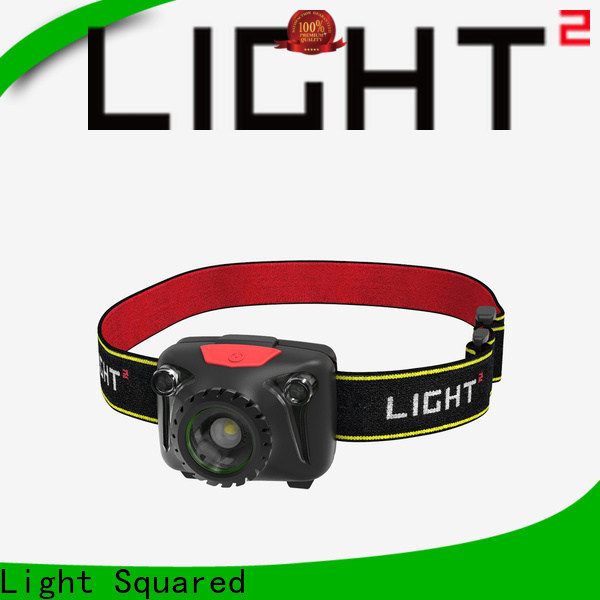 Light Squared headlamp flashlight supplier for outdoor use