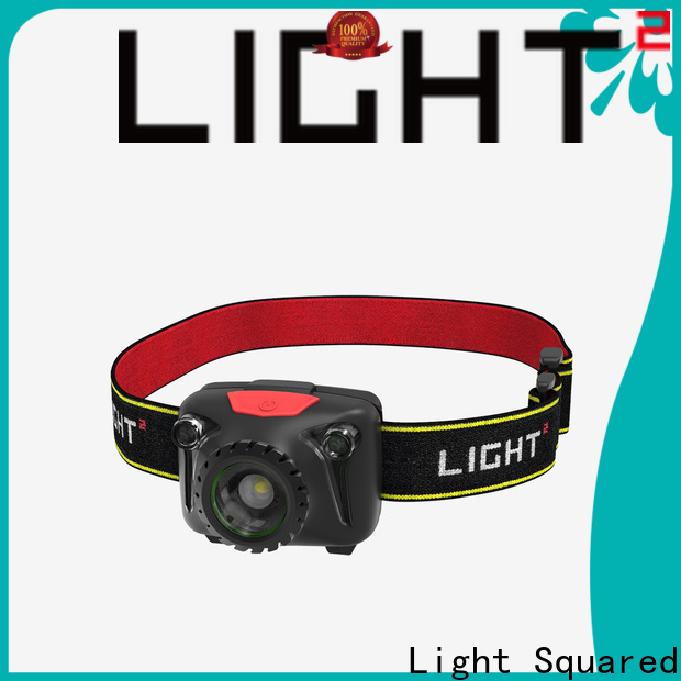 Light Squared super bright led headlamp factory for daily use